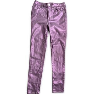 Gap girls metallic Jeggings